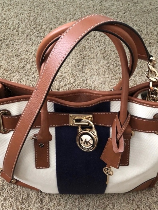 Michael Kors Satchel with Gold Hardware main image 0
